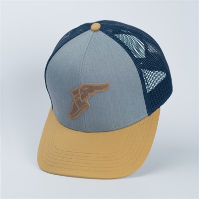 Wingfoot Leather Patch Cap